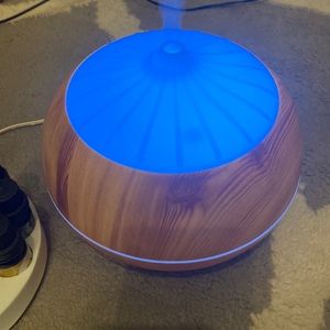 Diffuser with essential oils